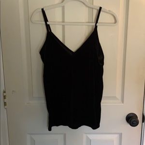Velvet tank top